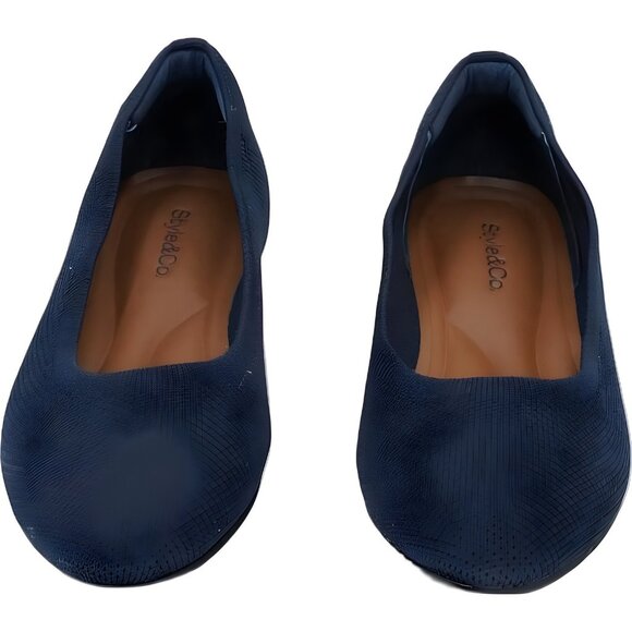 Style & Co Tallyy Navy Ballet Flats Slip-On Women's US 6M - Picture 5 of 6